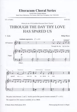 Moore: Through The Day Thy Love Has Spared Us