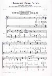 Whiteley: Jesu Redemptor Omnium