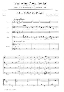 Wilson-Dickson: Jesu Send Us Peace