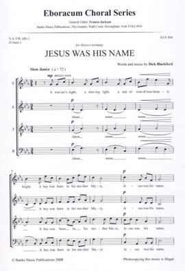 Blackford: Jesus Was His Name