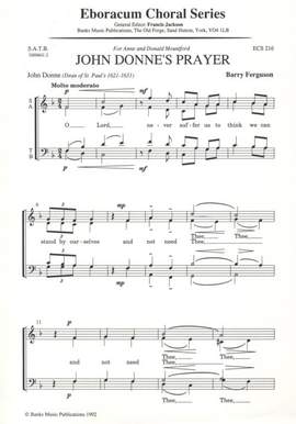 Ferguson: John Donne's Prayer