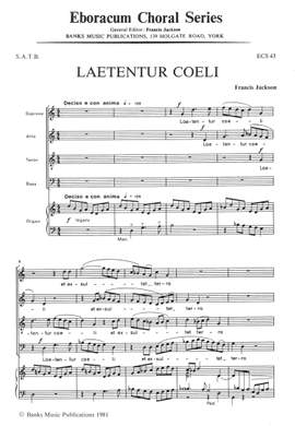Jackson: Laetentur Coeli