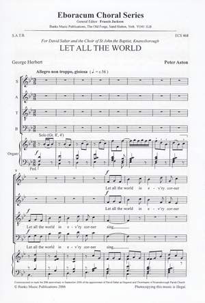 Aston: Let All The World