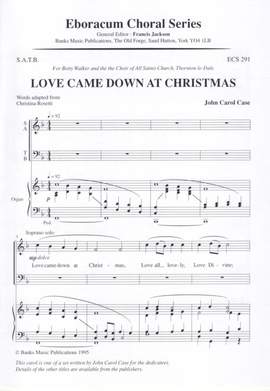 Case: Love Came Down At Christmas