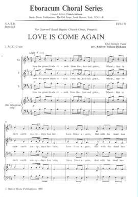 Wilson-Dickson: Love Is Come Again