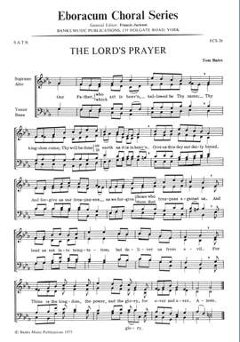 Bates: Lord's Prayer, The