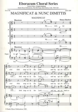 Darlow: Magnificat & Nunc Dimittis