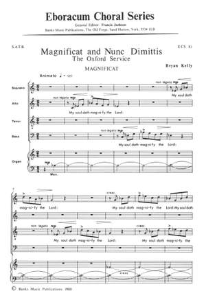 Kelly: Magnificat & Nunc Dimittis