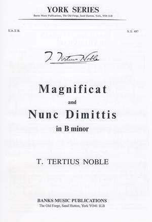 Noble: Magnificat & Nunc Dimittis