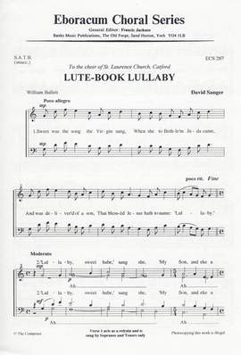 Sanger: Lute-Book Lullaby