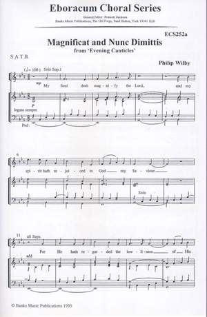 Wilby: Magnificat &  Nunc Dimittis