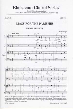 Sanger: Mass For The Parishes