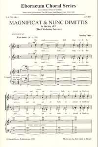 Vann: Magnificat & Nunc Dimittis