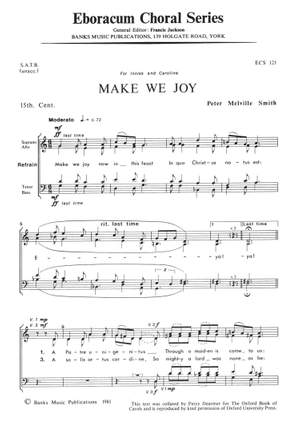 Smith: Make We Joy
