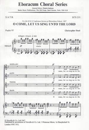 Steel: O Come Let Us Sing Unto The Lord