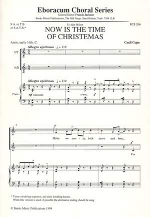 Cope: Now Is The Time Of Christmas