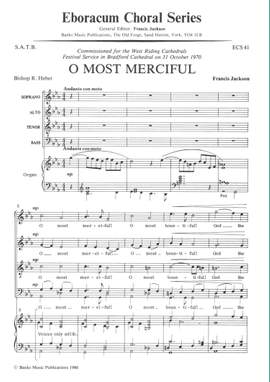 Jackson: O Most Merciful