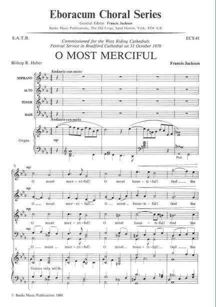 Jackson: O Most Merciful