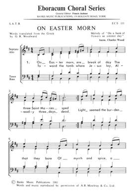 Wood: On Easter Morn