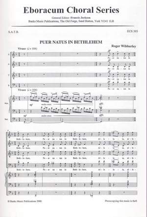 Wibberley: Puer Natus In Bethlehem