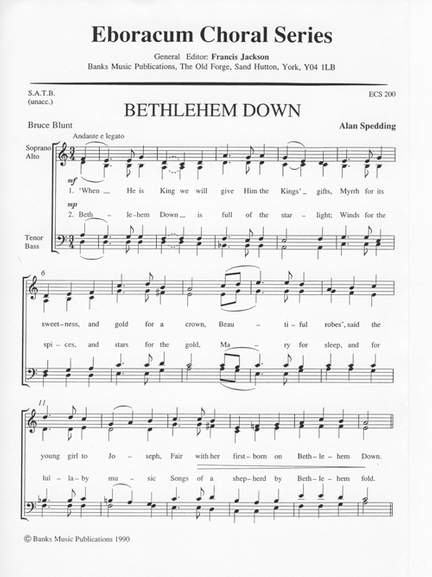 Spedding: Bethlehem Down