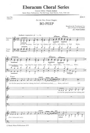 Gardner: Bo-Peep