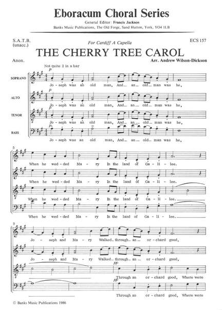 Wilson-Dickson: Cherry Tree Carol