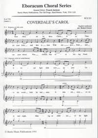 Gower: Coverdale's Carol