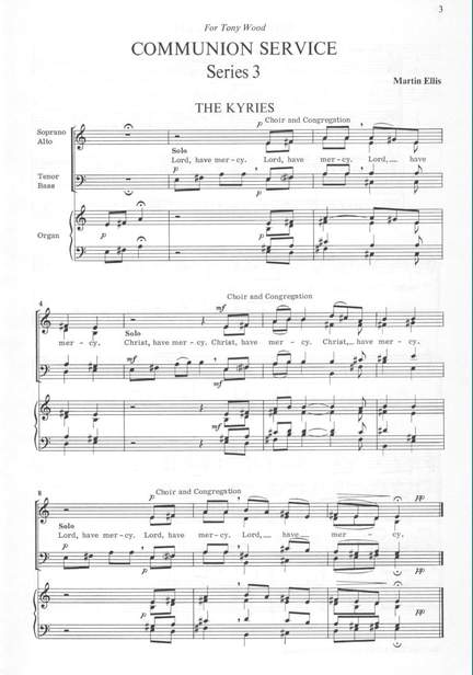 Ellis: Communion Service