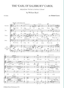 Byrd: Earl Of Salisbury Carol, The