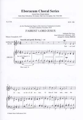 Baldwin: Fairest Lord Jesus