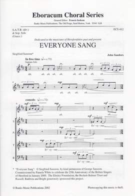 Sanders: Everyone Sang
