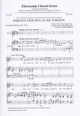 Baldwin: Forgive Our Sins As We Forgive