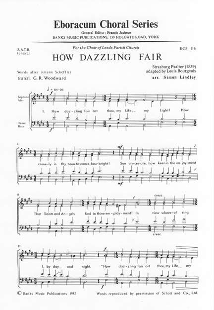Lindley: How Dazzling Fair