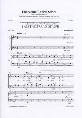 Carter: I Am The Bread Of Life