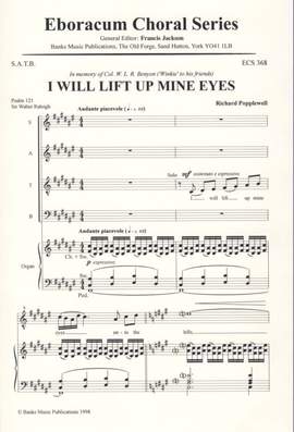 Popplewell: I Will Lift Up Mine Eyes