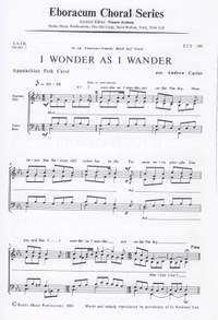 Carter: I Wonder As I Wander