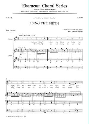 Praetorius: I Sing The Birth