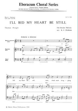 Dinham: I'll Bid My Heart Be Still