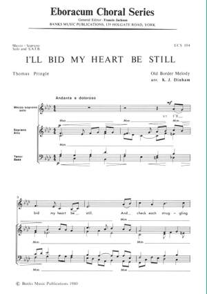 Dinham: I'll Bid My Heart Be Still