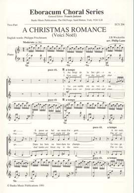 Weckerlin: Christmas Romance, A