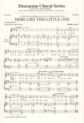 Lloyd: Here Lies This Little One