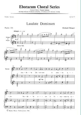 Benger: Laudate Dominum