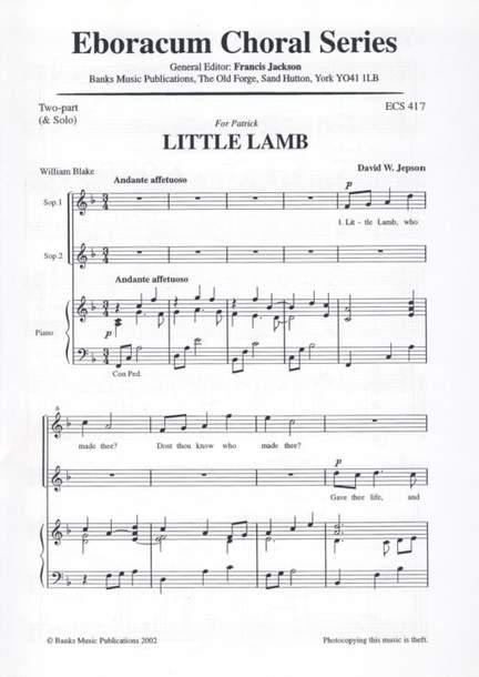Jepson: Little Lamb