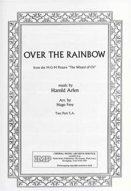 Arlen: Over The Rainbow