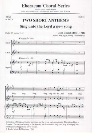Church: Two Short Anthems
