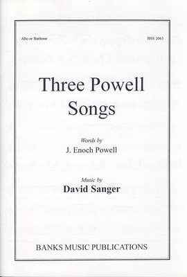 Sanger: Three Powell Songs