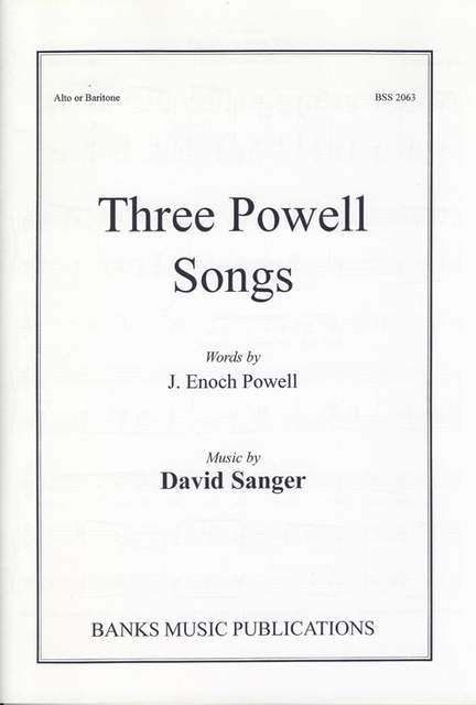 Sanger: Three Powell Songs