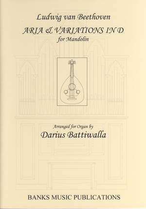 Beethoven: Aria & Variations In D For Mandolin