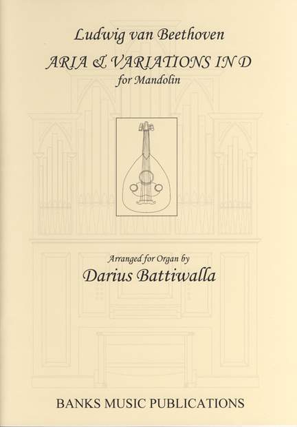 Beethoven: Aria & Variations In D For Mandolin